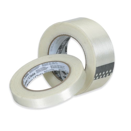 3/4" x 60 Yards 3M #897 Scotch Brand Medium Grade Filament Tape 170 lb. Tensile Strength (T914897) Category: Tape