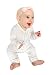 Owlivia Organic Cotton Baby Boy Girl Snap Front Romper / Footless Pajama, Long Sleeve (Size 0-18M)