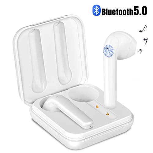 Wireless Earbuds Bluetooth 5.0 Wireless Earphones TWS Bluetooth Earbuds Touch Control with Charging