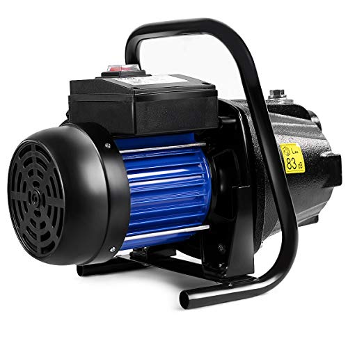 Goplus 1.6Hp Well Water Pump Home Garden Irrigation Booster Jet Pump 1000Gph, 1200W (Black) #TOP4