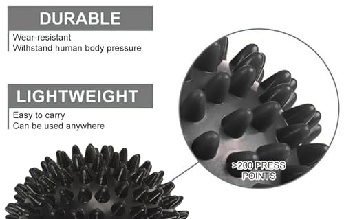 Image of Bodylastics Peanut, Lacrosse & Acupressure Spike Massage Ball Combo for Deep Tissue, Muscle Recovery & Myofascial Release | Foot, Back, Neck & Shoulder Pain Relief | Portable Trigger Point Therapy