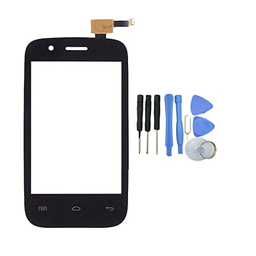 Écran tactile en verre pour Wiko Ozzy + Outils (noir)