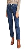 SLVRLAKE Women's Virginia Tapered Leg Jeans, Claremont, 29