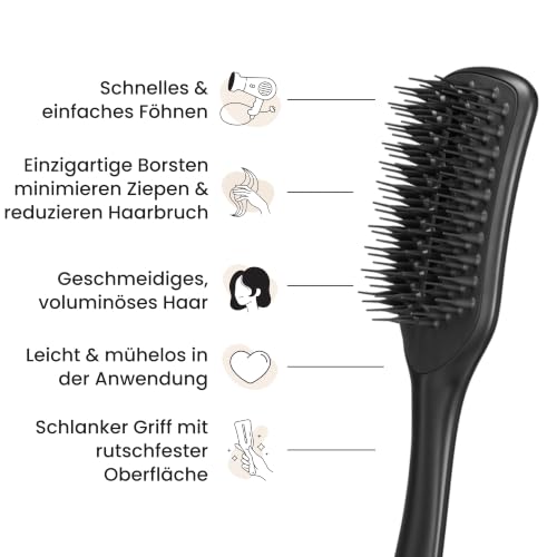 Tangle Teezer Easy Dry & Go Belüftete Haarbürste für Feines bis Mitteldickes Nasses Haar – Verleiht Volumen, Glätte & Glanz… – Ansicht 5