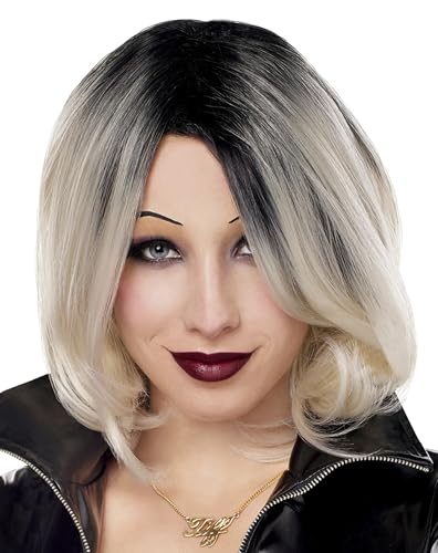 Spirit Halloween Blonde Tiffany Wig - Bride of Chucky Unisex Adult ONE SIZE FITS MOST Multicolor