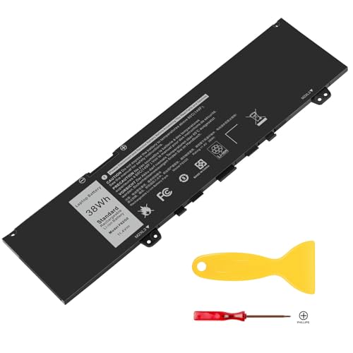 Futurebatt F62G0 Laptop Battery for Dell Inspiron 13 7000 7373 7386 2-in-1 7370 7380 5370 P83G P87G P91G P83G001 P83G002 P91G001 P87G001 Vostro 13 5370 Series F62GO 39DY5 039DY5 RPJC3 0RPJC3
