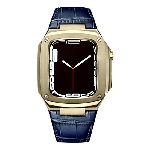 Bracelet en cuir de vachette iWatch 9 8 7 SE pour Apple Watch 40mm 45mm