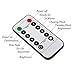 koopower 36ft 100 Led Battery Fairy Lights with Timer on Waterproof String, 36ft Clear Wire, Remote (Timer, Dimmable, 8 Modes), Warm White