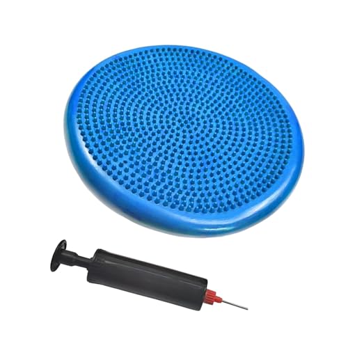 Balance Mat Yoga Mat Inflated Thickened Balance Disc Stability Flat Pad for Men Women Exercise Adults Fitness Yoga
