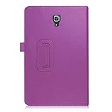 ZZOUGYY Tablet Cover for Samsung Galaxy Tab S4 10.5 T830 T835 T837 4G LTE (2018 Release), Ultra Slim Folio Stand Lightweight Leather Case for Galaxy Tab S4 10.5 SM-T830 T835C T837V (Li-Purple)