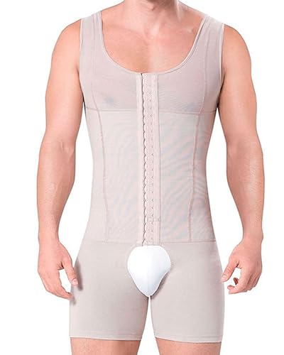 Fajitex Compression Garments Fajas Colombianas Para Hombre Bodysuit Shapewear Shirt Girdle for Men Shaper Liposuction