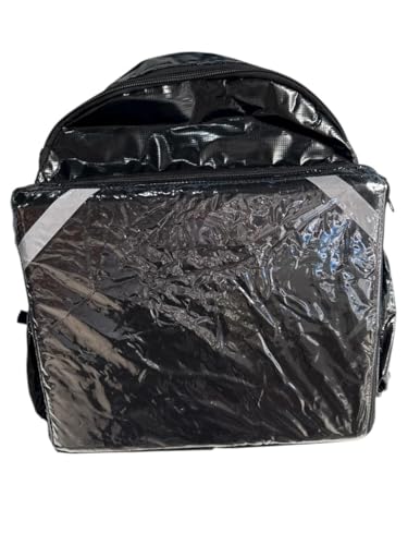 Mochila Bag Motoboy 45L – Ideal para Delivery (BAG PRETA COM ISOPOR)