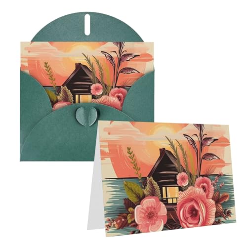 Cartes de vœux élégantes avec enveloppes pour accompagner vos plus beaux cadeaux