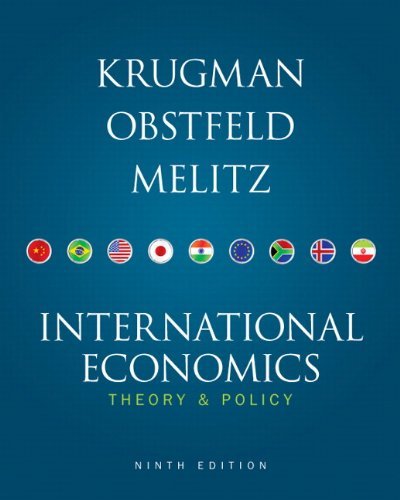 International Economics Theory and Policy (9th ... B0050G74QM Book Cover