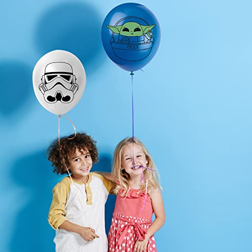 45 Pcs Movie Themed Party Set Star Mandalorian Latex Balloons - Video Games Party Balloons Kits For Kids Adults Teens Fans Birthday Party Decorations #TOP2