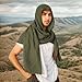 seewavom Unisex Fashion Shawl Scarf Capes Medieval Cape Shawl Scarfs Hooded Linen Hooded Cowl