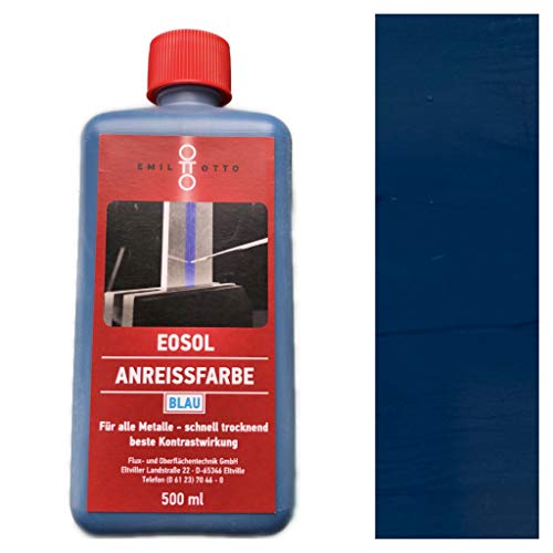 Preisvergleich Produktbild Emil Otto EOSOL ANREISSFARBE BLAU -DECKEND-, 500 ml