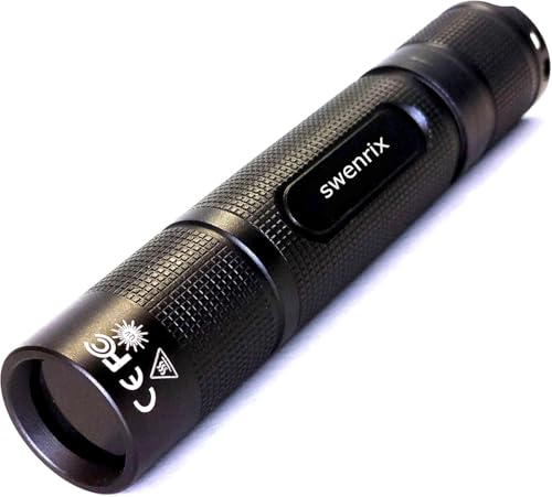 Image of UV Flashlight Rechargeable 365nm Black Light for Pet Urine Detection,Small Ultraviolet Flashlight for Resin Curing,Rocks and Minerals,High Definition Pure Ultraviolet