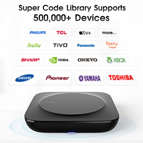 Sofabaton X1 Universal Remote With Hub, One-Touch Activities, Universal Tv Remote With Customizable App, Works With 60+ Devices, Compatible With Alex*A And Goo*Gle Assistan*T, All In One Smart Remote #TOP1