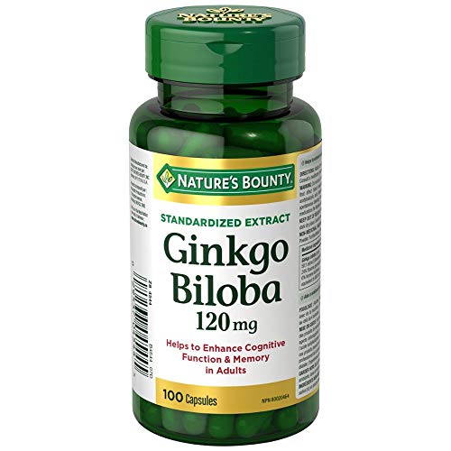 Nature's Bounty Ginko Biloba 120mg 100 count