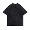 Women Summer Gothic T-Shirt Anime Aesthetic Print Harajuku Fashion Casual Tops, 627 Black, XL #1