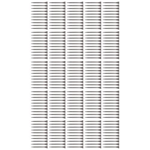 Tomantery Clous en Fer à Cheval, Outils de Maréchal-ferrant Portables en Acier de Haute dureté pour les Amateurs de Chevaux, 250 Pièces