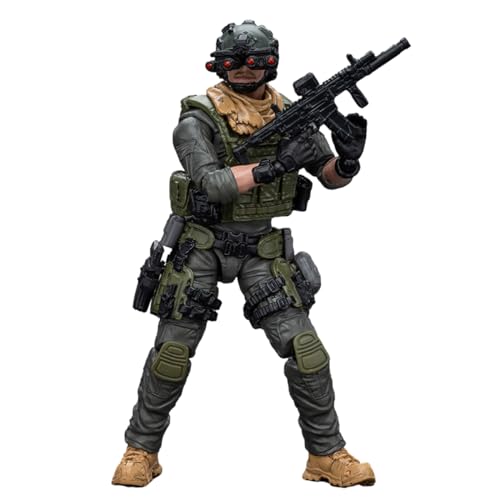 HiPlay JoyToy Hardcore Coldplay 1:18 Scale Figure: Naro Defense Forces 13Th Assault Squad Assault Trooper Action Figures JT7196