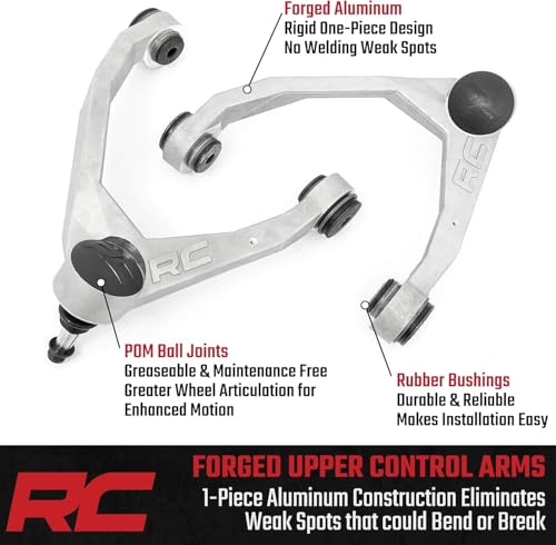 Rough Country 3" Upper Control Arms for 2016-2024 Titan XD 2WD/4WD - 83601 - image 3