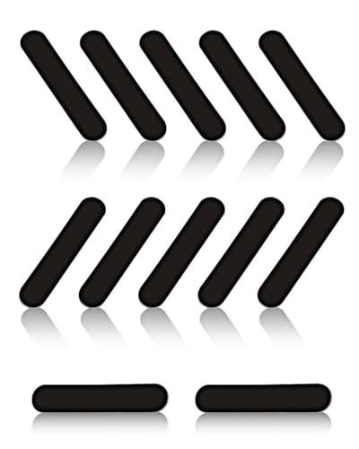 FDCGAS 12pcs 5g Lead Tape Tennis,Ruban de Plomb Adhésif Golf,Bandes Bande Plomb AdhéSives,Noir Ruban de Plomb pour Pagaie de Pickleball pour Augmenter Le Contrepoids,...