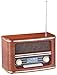 Produktbild auvisio Retro Radio: Digitales Nostalgie-Stereo-Radio mit DAB+, Bluetooth 5.0, FM & Wecker (Radio DAB Retro, Nostalgieradio DAB, nostalgisch)