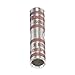 Panduit SCS500-6 Code Conductor Butt Splice, Standard Barrel, 500kcmil Copper Conductor Size, Brown Color Code, 1-3/8" Wire Strip Length, 1.05" OD, 2.87" Length