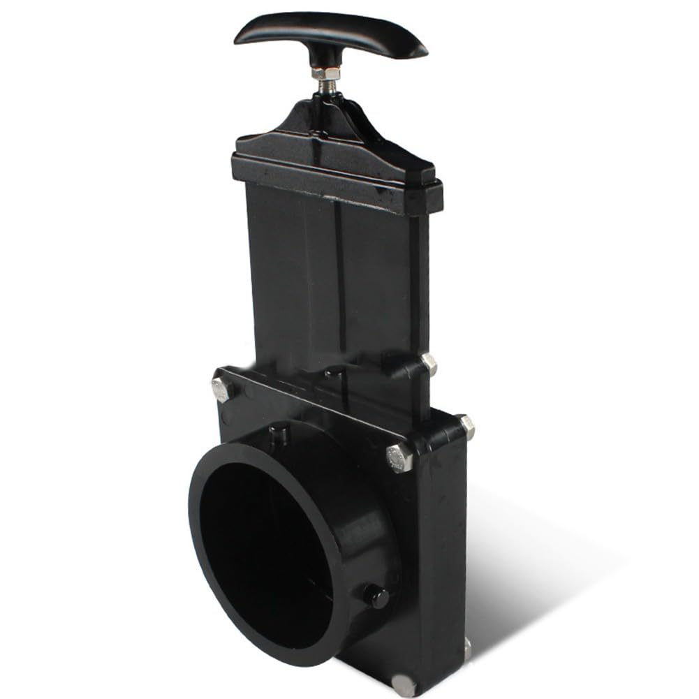 Valvola di scarico RV 3 pollici ABS nero per serbatoi acque reflue acqua dolce camper rimorchi