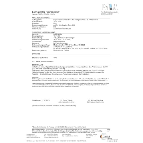 Ceylon Zimt, Zimtstangen, 100% echtes Zimt direkt und erntefrisch aus Sri Lanka, 20 Stck. - Pfefferdieb®