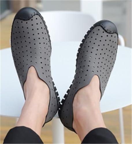 Wedding Party Slip-ons Men's Loafers Round Toe Breathable Lightweight Loafer Shoes Vegan Leather Flat Heel Slip Resistant2
