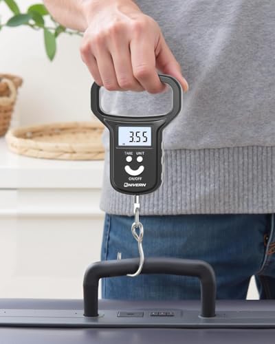 Luggage Scale, Suitcase Weighing Scales and Travel Scales for Luggage, 110lb/50kg Capacity with LCD Display, Essential for Air Travel, Ideal for Air Flyers and Travelling Men - Image 6