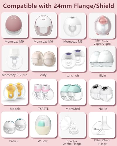 10 piezas inserto para extractor de leche compatible Momcozy y más miniatura 2