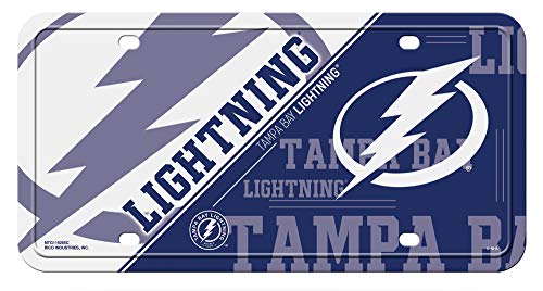 Rico Industries NHL Hockey Tampa Bay Lightning Split Metal Tag