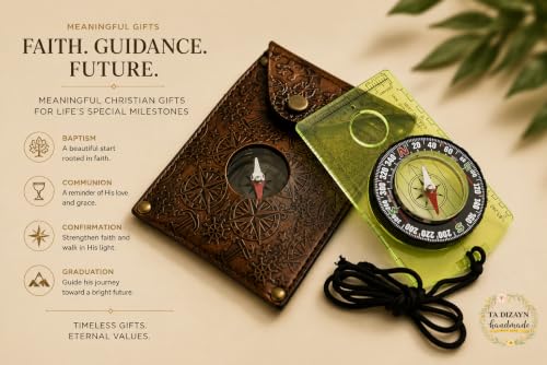 TA DIZAYN Brújula Scout de Nueva Generación para Senderismo, Camping y Mochilero – Brújula de Supervivencia para Hombres, Mujeres, Niños y Niñas miniatura 4