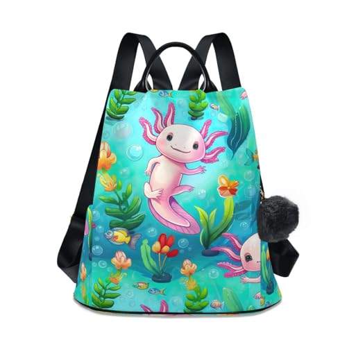 Mignon dessin animé Axolotl idée cadeau d'anniversaire originale pour passionnés d'océan