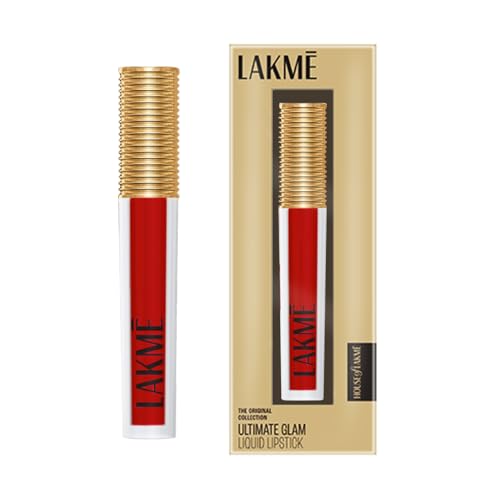 Image of LAKME ULTIMATE GLAM LIQUID LIPSTICK (RED VELVET)