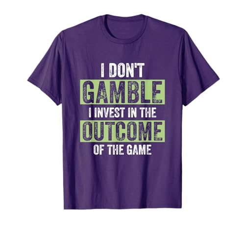 Sports Wagering Sports Bet Gambling Bettor Sports Betting T-Shirt
