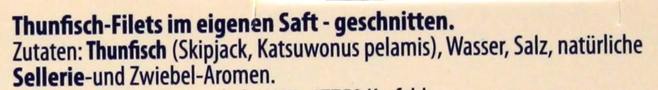 Saupiquet Rio mare Thunfisch-Filets Naturale - ohne Öl 3 x 56g, 8er Pack (8 x 168g)