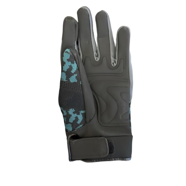 Harley-Davidson Men's Mesh Motorcycle Gloves - Blue Camo, 98137-23VM