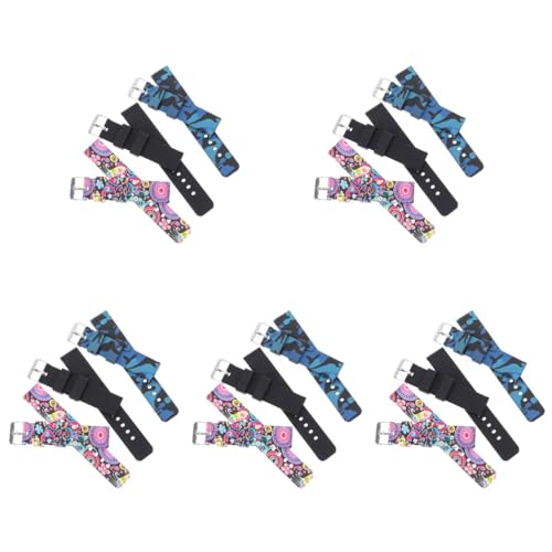 Bracelet silicone compatible Venu réglable contre irritations Uonlytech 15pcs