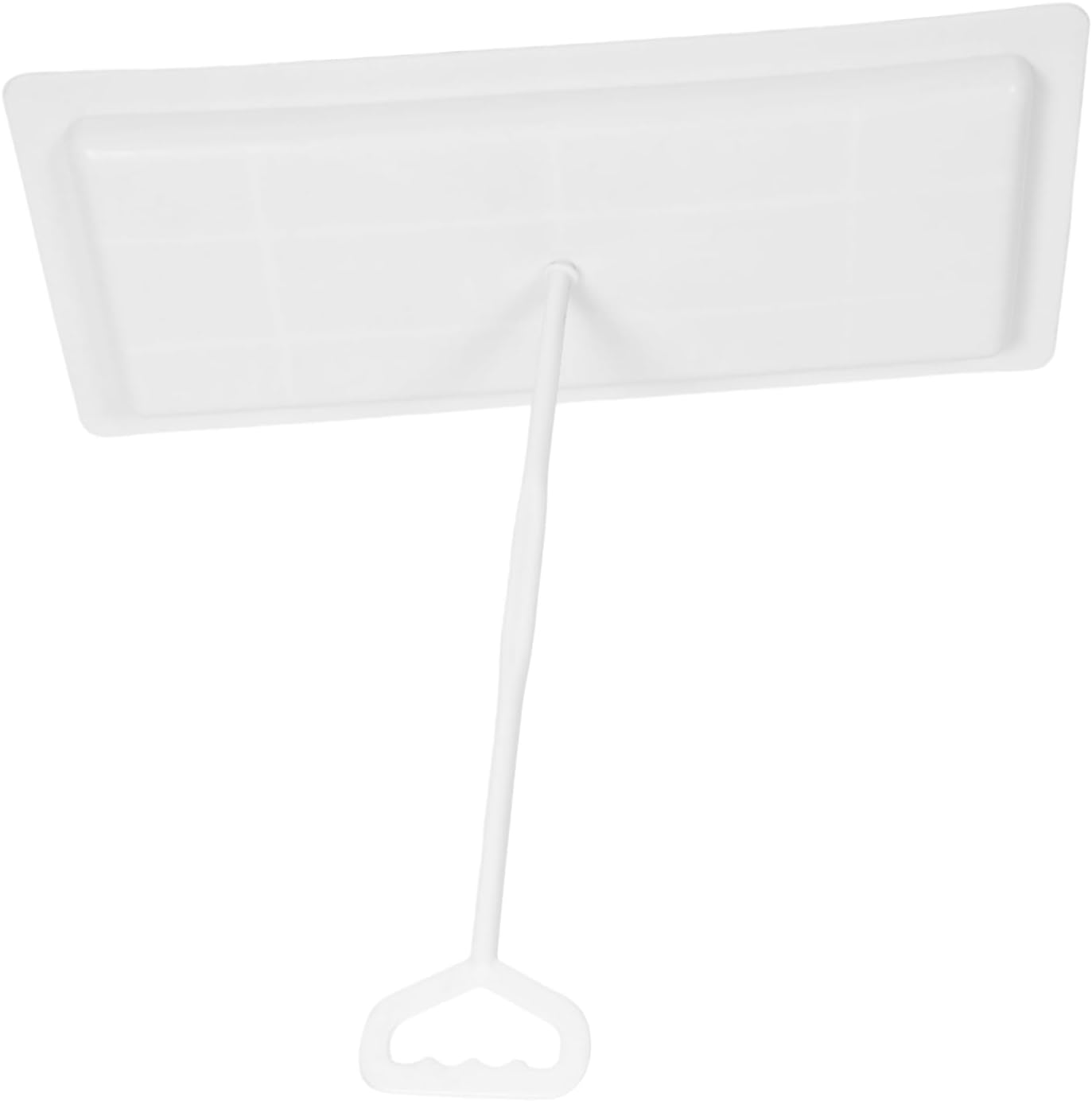 Mikinona Squat Toilet Lid Cover Plastic Pan Lid for Easy Installation Cleaning Compatible with Various Squatting Toilets Secure Stable Design