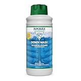 Nikwax DOWN WASH 1L, Technical Cleaner for Down Gear, Insulated Clothing, Sleeping Bags, Bedding, Cleans Effectively, Enhances Water Repellency and Maintains Insulation, Down Washing Detergent