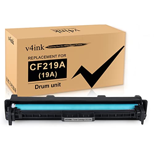 V4INK 1PK Compatible 19A Drum Replacement for HP 19A CF219A Drum Unit for use in HP Pro MFP M130fw M130nw M130fn M130a M102w M102a M130 M102 Printer (NO-TONER) V4INK 1PK Compatible 19A Drum Replacement for HP 19A CF219A Drum Unit for use in HP Pro MFP M130fw M130nw M130fn M130a M102w M102a M130 M102 Printer (NO-TONER)