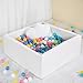 UHAPPYEE Square Foam Ball Pit for Toddler,35