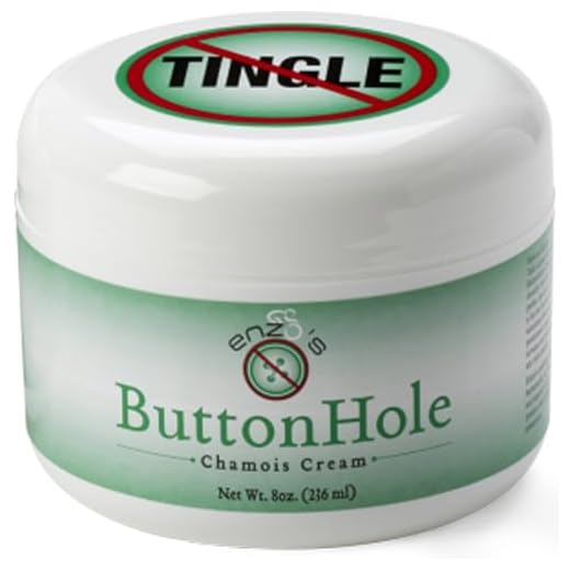 Enzo's Button Hole Chamois Cream Tingle Free