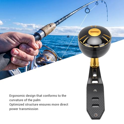 Carrete giratorio de pesca de baitcasting con agarre ergonómico único de aleación ligera 4